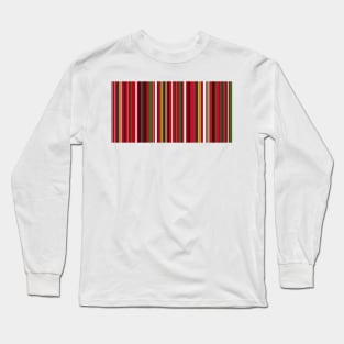 Barcode Color Theory: Traditional Holiday 'Tis the season Long Sleeve T-Shirt